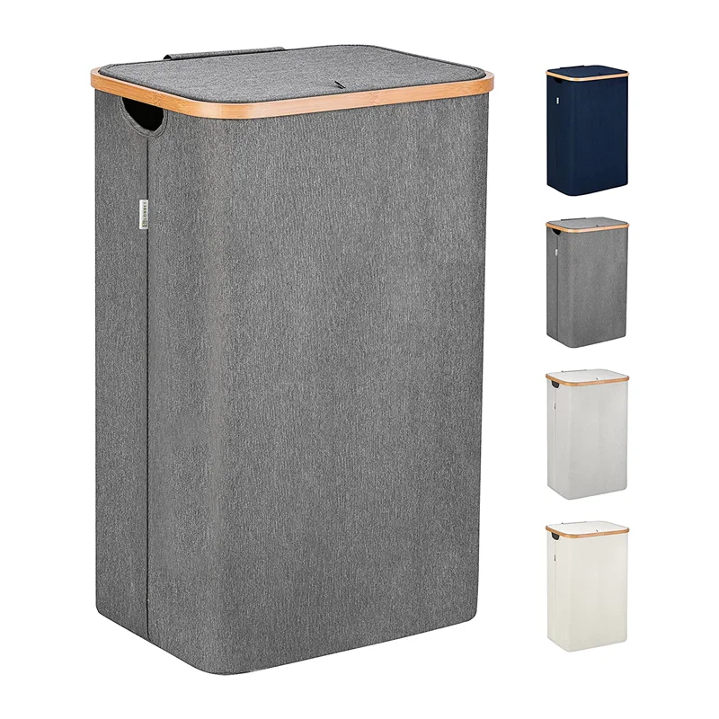 Корзина для белья Combohome 100 л, оптовая продажа, складная, тканевая, для дома, с крышкой, из бамбука
Корзина для белья Combohome 100 л, оптовая продажа, складная, тканевая, для дома, с крышкой, из бамбука