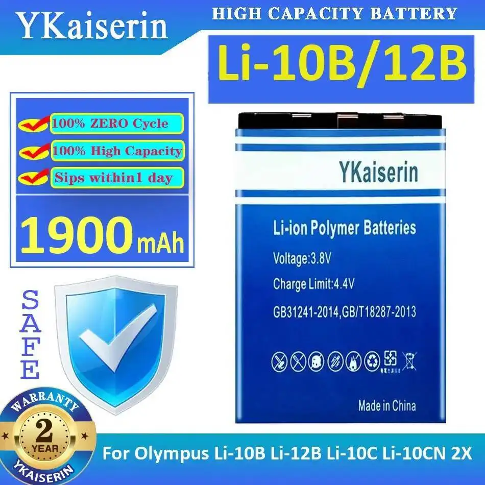 Для Olympus LI-10B LI-12B LI-10C LI-10CN 2X 12B 1900 мАч аккумулятор для камеры стабильный долговечный
Для Olympus LI-10B LI-12B LI-10C LI-10CN 2X 12B 1900 мАч аккумулятор для камеры стабильный долговечный