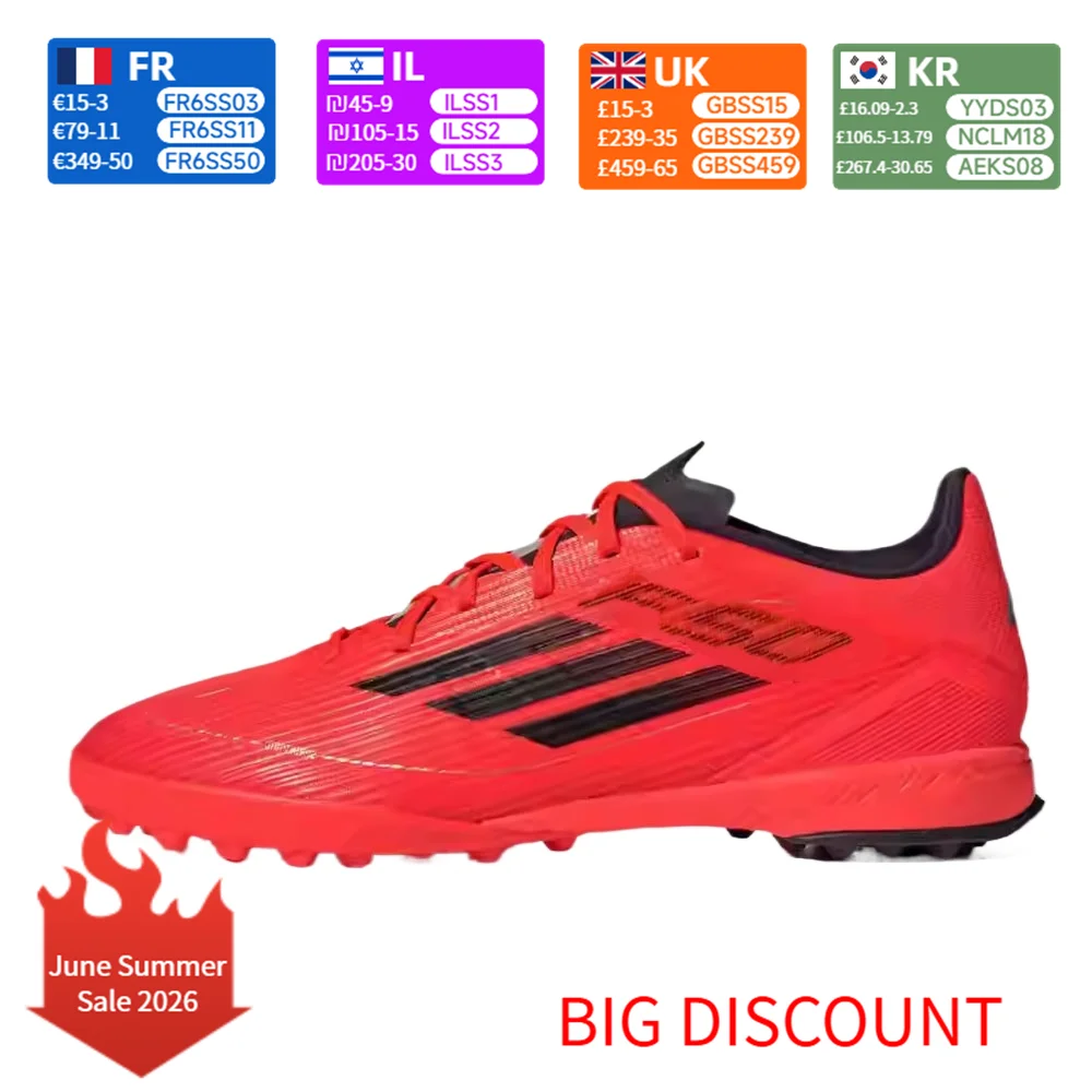 adidas F50 League TF Men's Football Shoes Lightweight Comfort Artificial Grass Turf Soccer Cleats IF1335
adidas F50 League TF Men's Football Shoes Lightweight Comfort Artificial Grass Turf Soccer Cleats IF1335