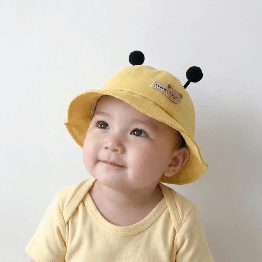 Cute Solid Color Baby Bucket Hat Cartoon Design Breathable Toddler Sun Hat Lightweight Wide Brim Kids Panama Hat Sun Protection
Cute Solid Color Baby Bucket Hat Cartoon Design Breathable Toddler Sun Hat Lightweight Wide Brim Kids Panama Hat Sun Protection