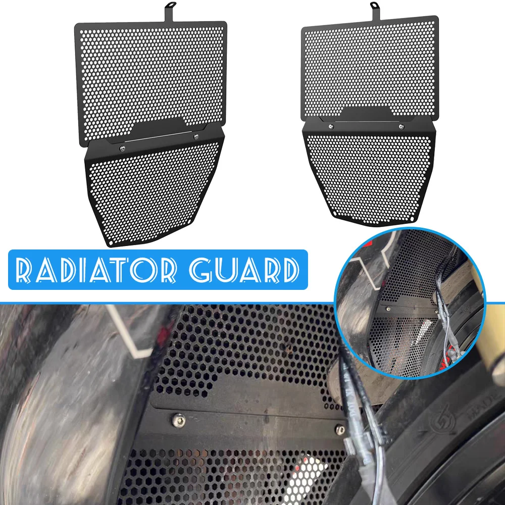 Motorcycle Aluminium Radiator Guard Grille Cover Cylinder Engine Guard Set Protector For CFMOTO 450SR 2022-2024 450SS 2023-2024
Motorcycle Aluminium Radiator Guard Grille Cover Cylinder Engine Guard Set Protector For CFMOTO 450SR 2022-2024 450SS 2023-2024