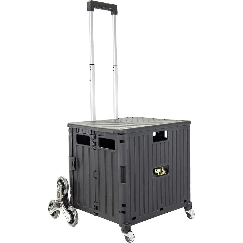 Collapsible Rolling Crate with Seat, Heavy-Duty Utility Basket, 18x17x39, Black
Collapsible Rolling Crate with Seat, Heavy-Duty Utility Basket, 18x17x39, Black