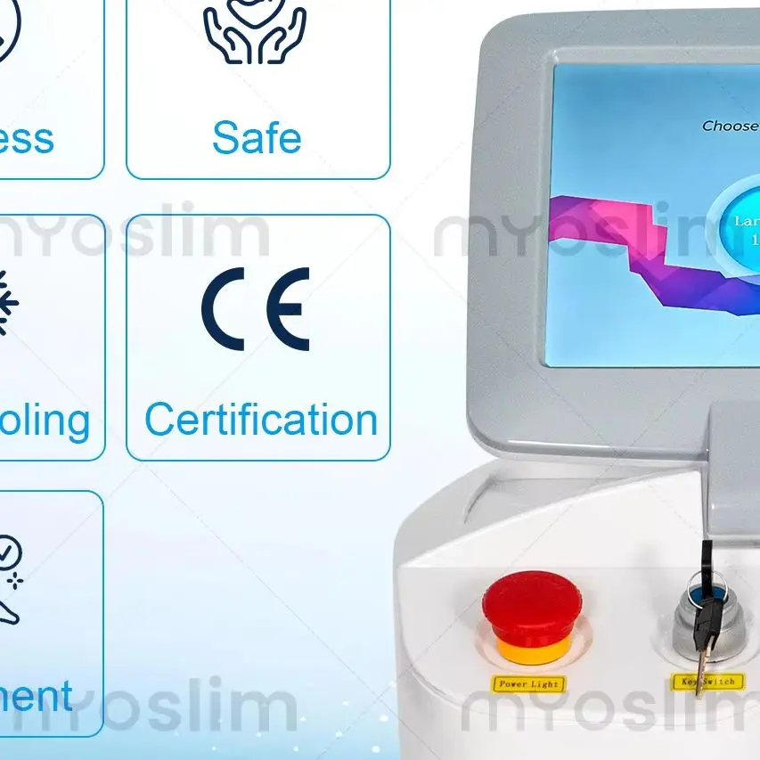 Shots Salon Professional Portable Painless 5000W FAC 808nm 940nm1064nm755nm Diode Laser Hair Removal Machine with 4 Wavelength
Shots Salon Professional Portable Painless 5000W FAC 808nm 940nm1064nm755nm Diode Laser Hair Removal Machine with 4 Wavelength