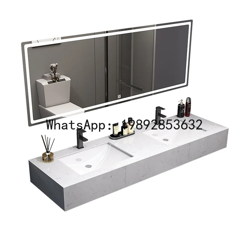 LYY Public Restroom Rock Slab Bathroom Cabinet Wall-Mounted Marble Wash Basin Simple Smart Wash Sink
LYY Public Restroom Rock Slab Bathroom Cabinet Wall-Mounted Marble Wash Basin Simple Smart Wash Sink