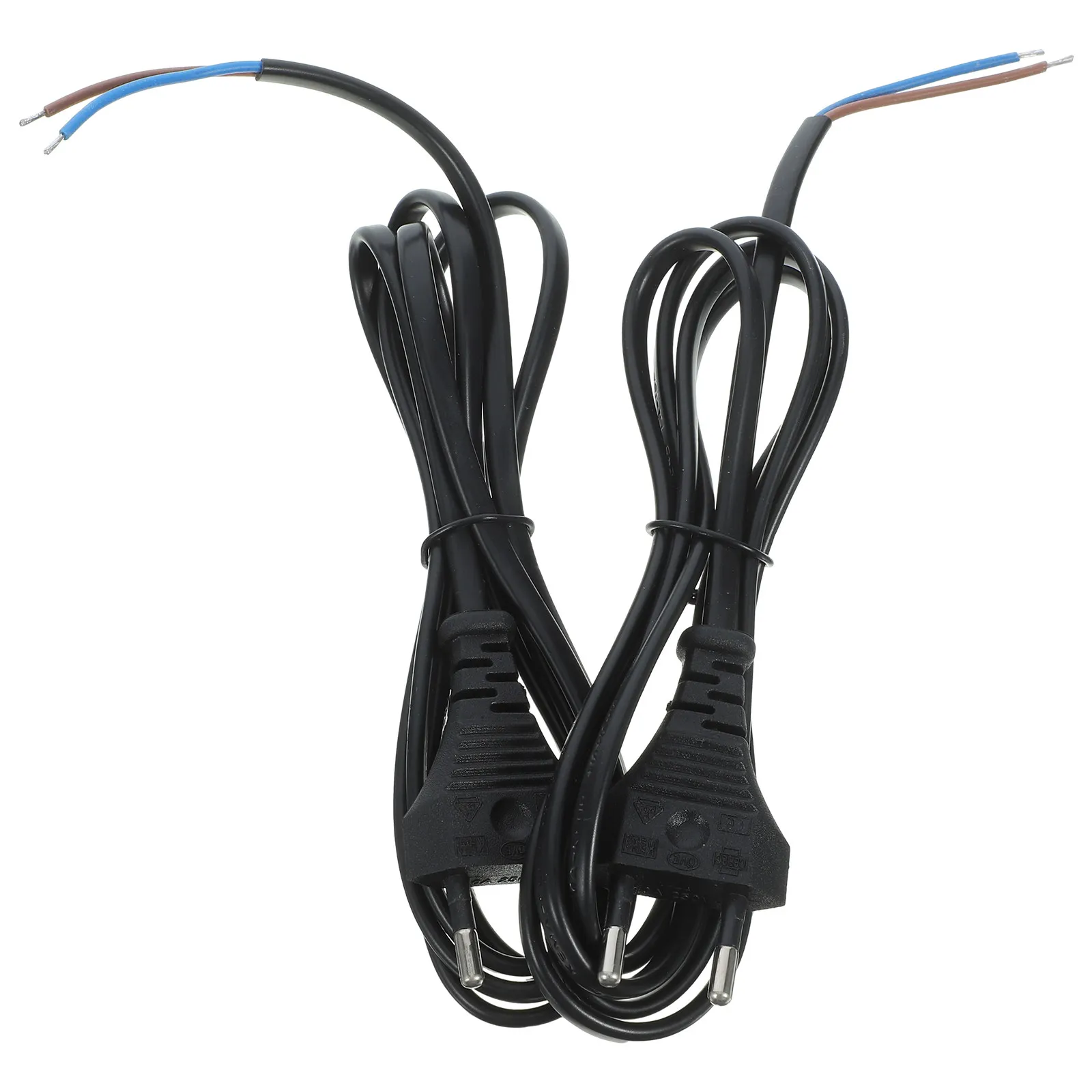 2Pcs Power Cord Replacement Plug 2 Prong European Standard Appliance Extension Cord 5M Flame-Retardant PVC Cable for Lamps
2Pcs Power Cord Replacement Plug 2 Prong European Standard Appliance Extension Cord 5M Flame-Retardant PVC Cable for Lamps