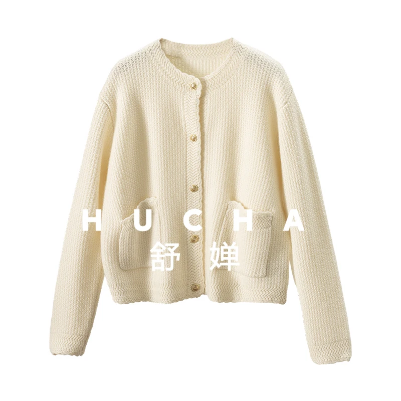 500g Elegant Warm Luxury Woven Cashmere Crew Neck Sweater Cardigan Women's 91B5 XX Sweaters for Women
500g Elegant Warm Luxury Woven Cashmere Crew Neck Sweater Cardigan Women's 91B5 XX Sweaters for Women