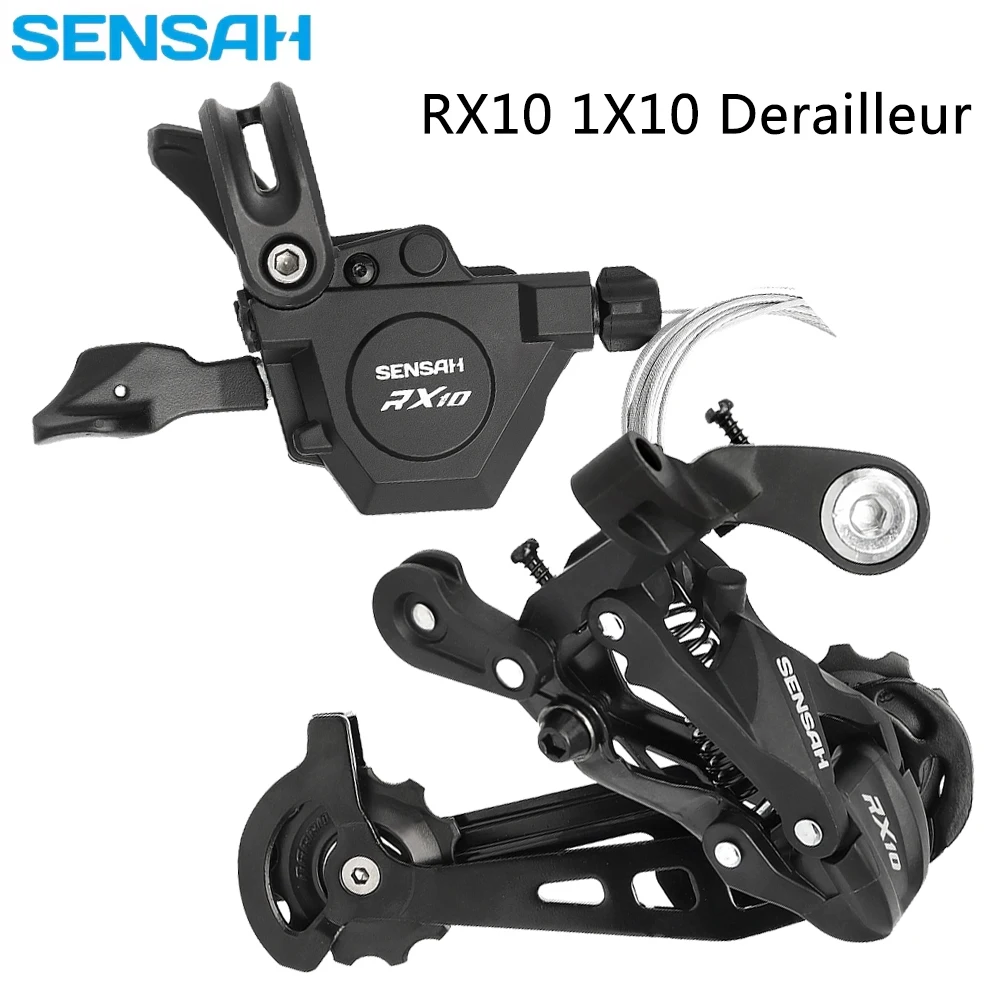 SENSAH RX10 1x10 Speed Trigger Shifter Rear Derailleur for 36T/40T/42T Cassette MTB Bike Derailleurs Bicycle Parts
SENSAH RX10 1x10 Speed Trigger Shifter Rear Derailleur for 36T/40T/42T Cassette MTB Bike Derailleurs Bicycle Parts