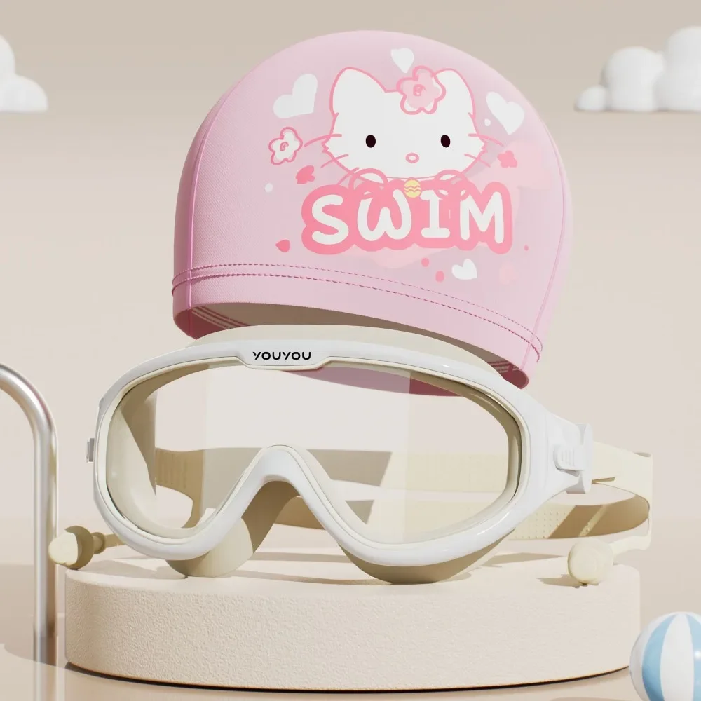 Children's Cartoon Patterned Swimming Goggles Swimming Cap High-definition Waterproof and Anti Fog Diving Suit for Boys Girls
Children's Cartoon Patterned Swimming Goggles Swimming Cap High-definition Waterproof and Anti Fog Diving Suit for Boys Girls