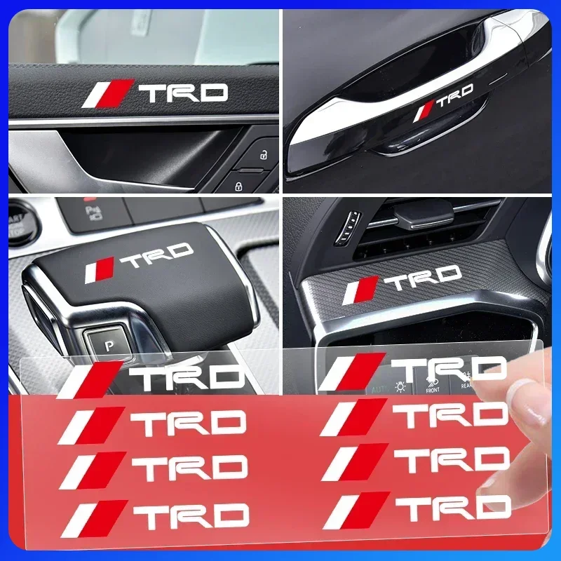 Transparent Car Logo Badge Emblem Sticker Styling Decorative Stickers For Toyota TRD Logo Corolla Chr Avensis Yaris Camry Racing
Transparent Car Logo Badge Emblem Sticker Styling Decorative Stickers For Toyota TRD Logo Corolla Chr Avensis Yaris Camry Racing