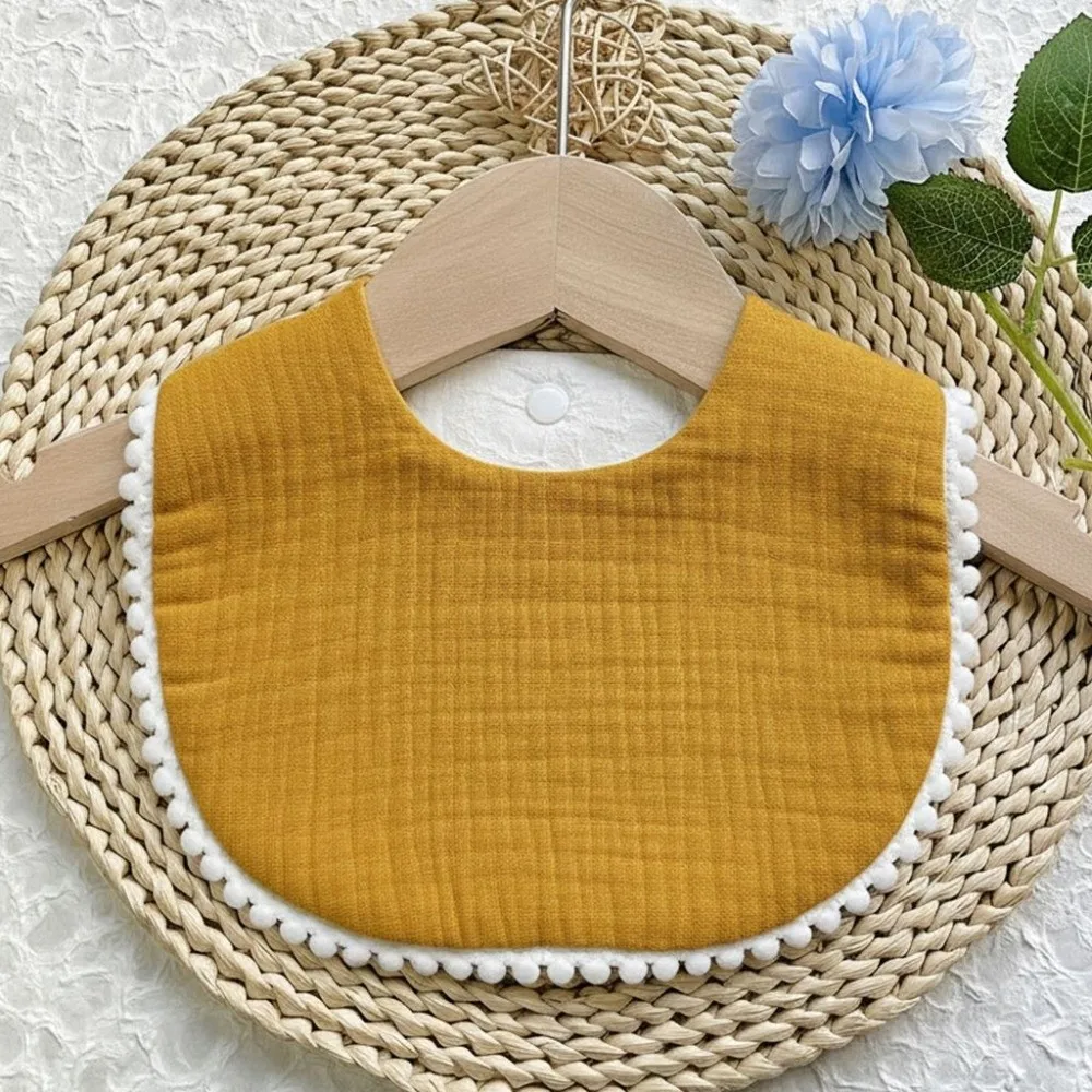 High Quality Soft Teething Bib Absorbent 360 Degree Wrap Saliva Towel Comfortable Flounce Toddler Burp Cloth Boys Girls
High Quality Soft Teething Bib Absorbent 360 Degree Wrap Saliva Towel Comfortable Flounce Toddler Burp Cloth Boys Girls