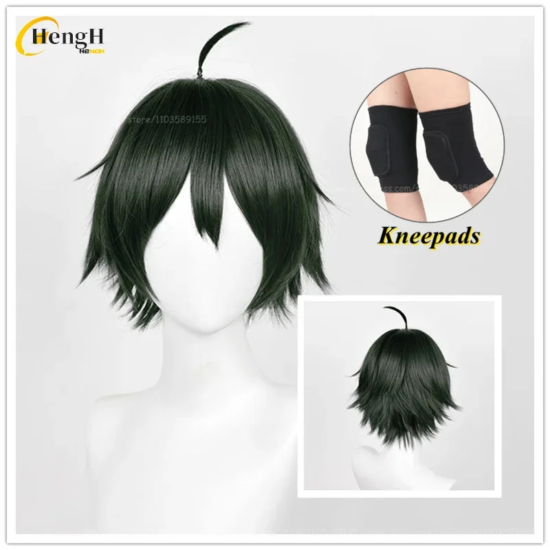 Anime Tadashi Yamaguchi Synthetic Wig Short 30cm Dark Green Cosplay Wig With Kneepads Heat Resistant Hair Party Wigs + A Wig Cap
Anime Tadashi Yamaguchi Synthetic Wig Short 30cm Dark Green Cosplay Wig With Kneepads Heat Resistant Hair Party Wigs + A Wig Cap