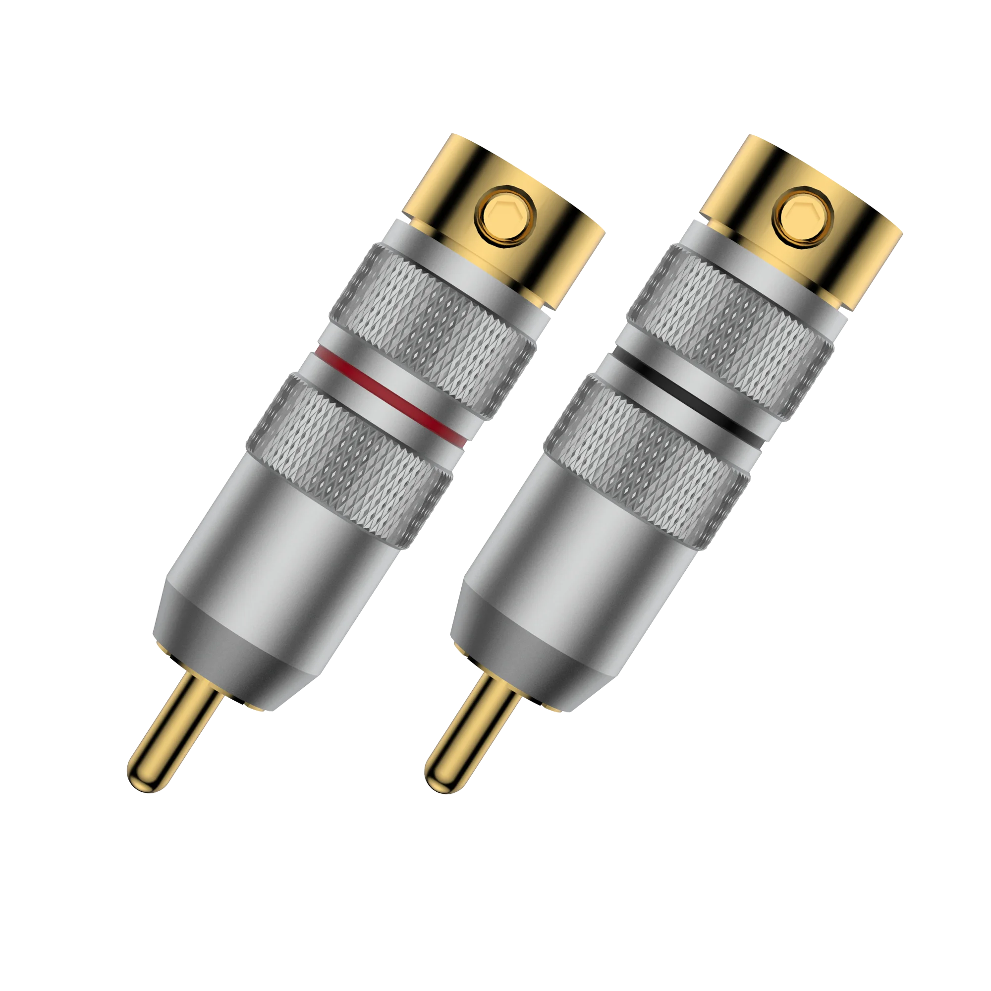Viborg VR107R VR107G High-Purity Pure Copper RCA Plug Gold Rhodium Plated Premium Audio Cable Connectors
Viborg VR107R VR107G High-Purity Pure Copper RCA Plug Gold Rhodium Plated Premium Audio Cable Connectors