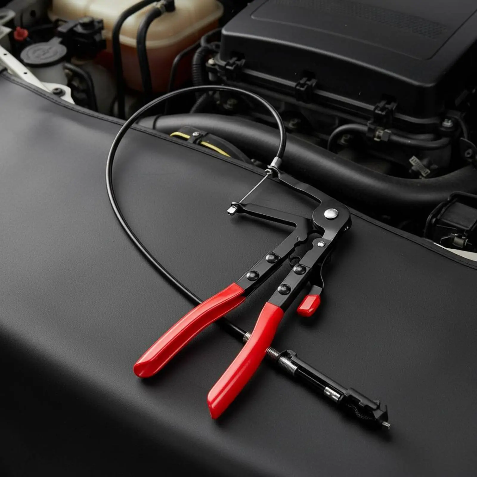 Automotive Hose Clamp Removal Tool Sturdy Duty Rotating Jaw Hose Clamp Plier Labor Saving for Mechanics, Auto Repair Shop
Automotive Hose Clamp Removal Tool Sturdy Duty Rotating Jaw Hose Clamp Plier Labor Saving for Mechanics, Auto Repair Shop