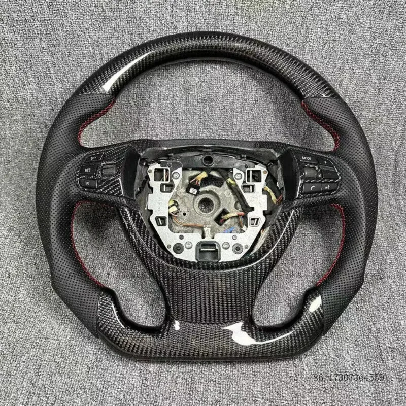 Carbon Fiber Steering Wheel For BMW F10 F10 M5 F18 F07 535 520 528 535i 5 Series
Carbon Fiber Steering Wheel For BMW F10 F10 M5 F18 F07 535 520 528 535i 5 Series