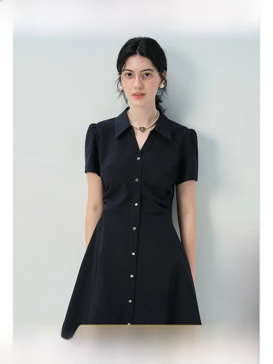 V-Neck A-Line Shirt Dress plus Size Women's Summer Commute Casual Cotton Short Sleeve Button-Up Skirt Slim Fit Single Piece
V-Neck A-Line Shirt Dress plus Size Women's Summer Commute Casual Cotton Short Sleeve Button-Up Skirt Slim Fit Single Piece
