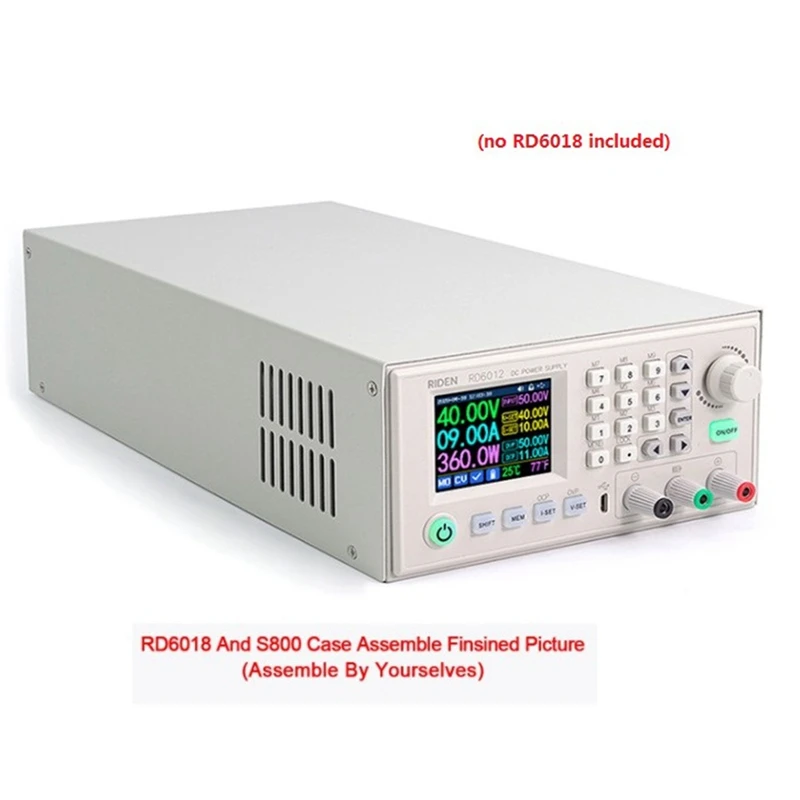 Чехол с цифровым источником питания, чехол RD6018 RD6018W, чехол с цифровым источником питания S800 для преобразователя Напряжения RD6018 (без RD6018)
Чехол с цифровым источником питания, чехол RD6018 RD6018W, чехол с цифровым источником питания S800 для преобразователя Напряжения RD6018 (без RD6018)