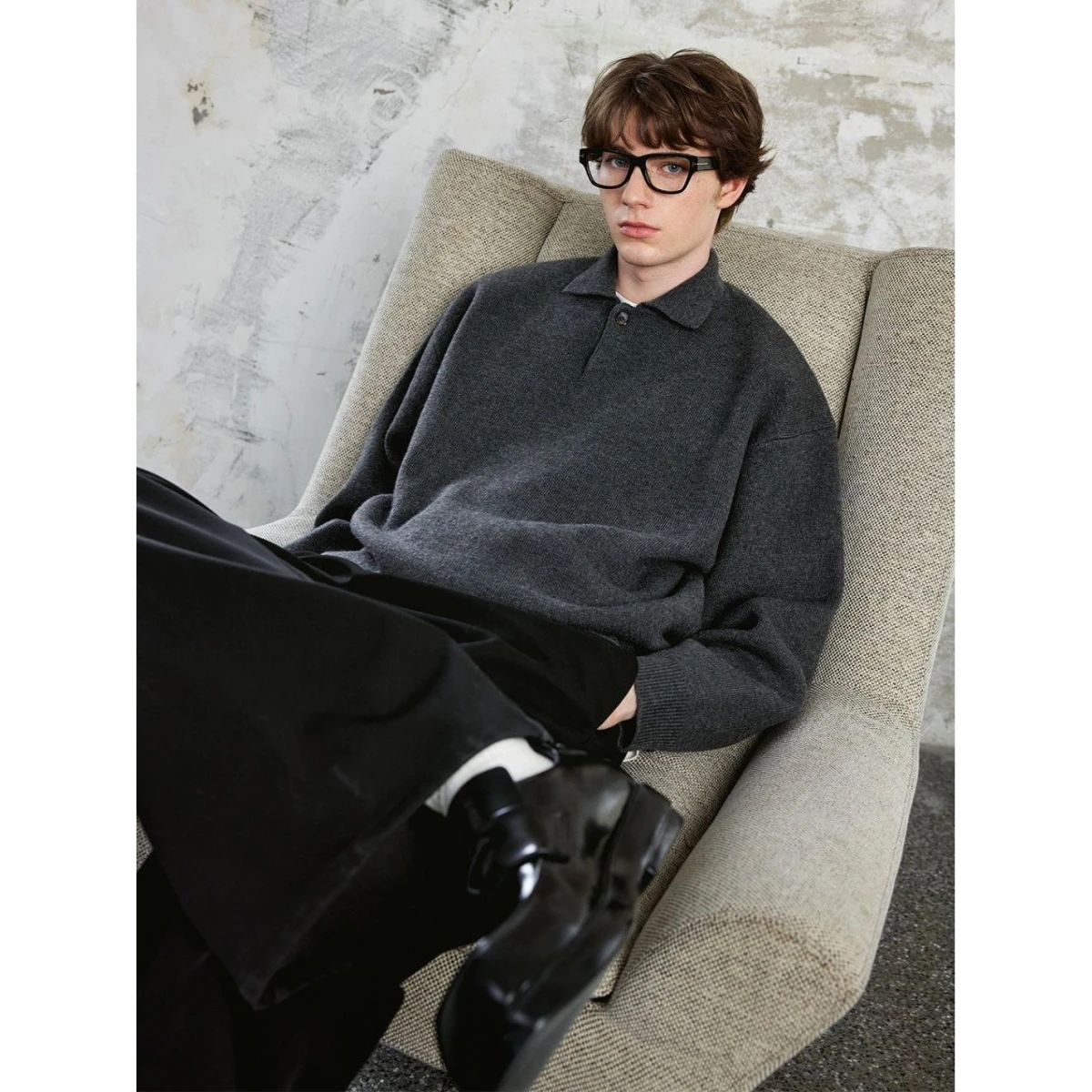 American Style Neck Knitted Sweater Men Women Winter High Street Trend Lazy Feel Inner Wear Couple Sweater Base Shirt
American Style Neck Knitted Sweater Men Women Winter High Street Trend Lazy Feel Inner Wear Couple Sweater Base Shirt