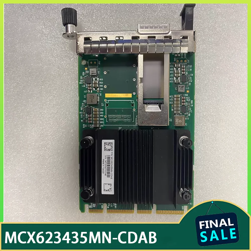 Single-port 100G QSFP56 Network Card MCX623435MN-CDAB
Single-port 100G QSFP56 Network Card MCX623435MN-CDAB