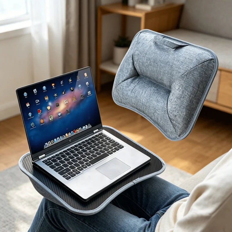 MUMUCC Multifunctional Laptop Desk with Cushion Filled Foam Particles Small Pillow Table Hard Mouse Pad Large
MUMUCC Multifunctional Laptop Desk with Cushion Filled Foam Particles Small Pillow Table Hard Mouse Pad Large
