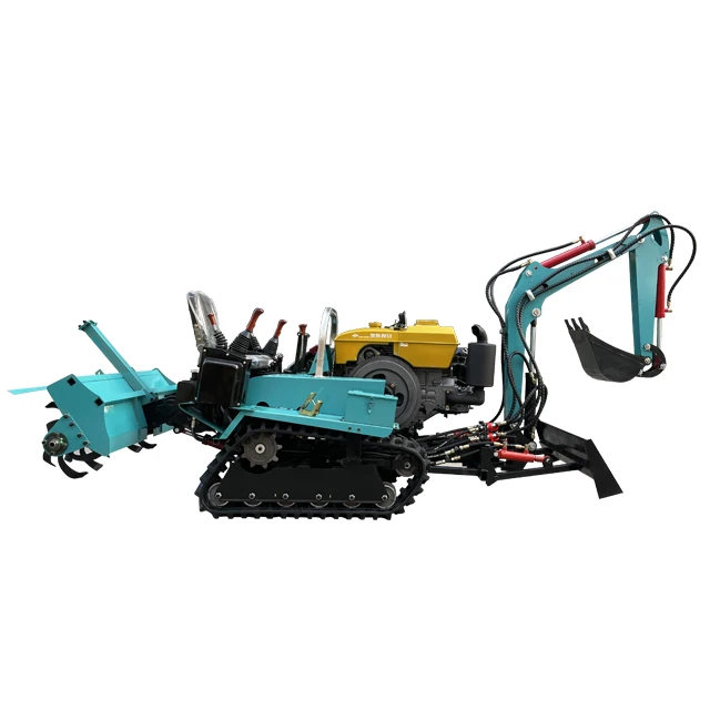 2025Household Tractor Farm Crawler Tracked Rotary Tiller Cultivator Excavator Agricultural Multi-functional Cultivator
2025Household Tractor Farm Crawler Tracked Rotary Tiller Cultivator Excavator Agricultural Multi-functional Cultivator