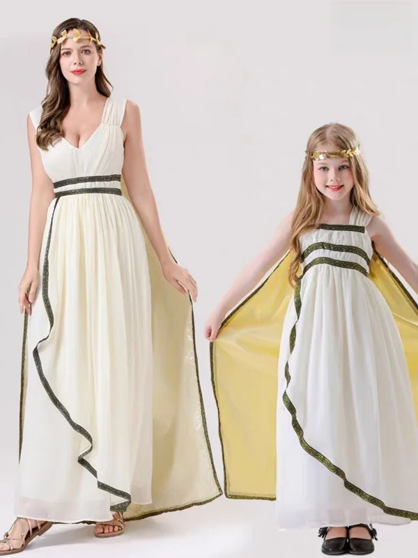 Древний римский принц Доктор, карнавальный костюм на Хэллоуин, наряд для выступлений в стиле богиня, одинаковый наряд для родителей и детей, полиэфирное волокно
Древний римский принц Доктор, карнавальный костюм на Хэллоуин, наряд для выступлений в стиле богиня, одинаковый наряд для родителей и детей, полиэфирное волокно