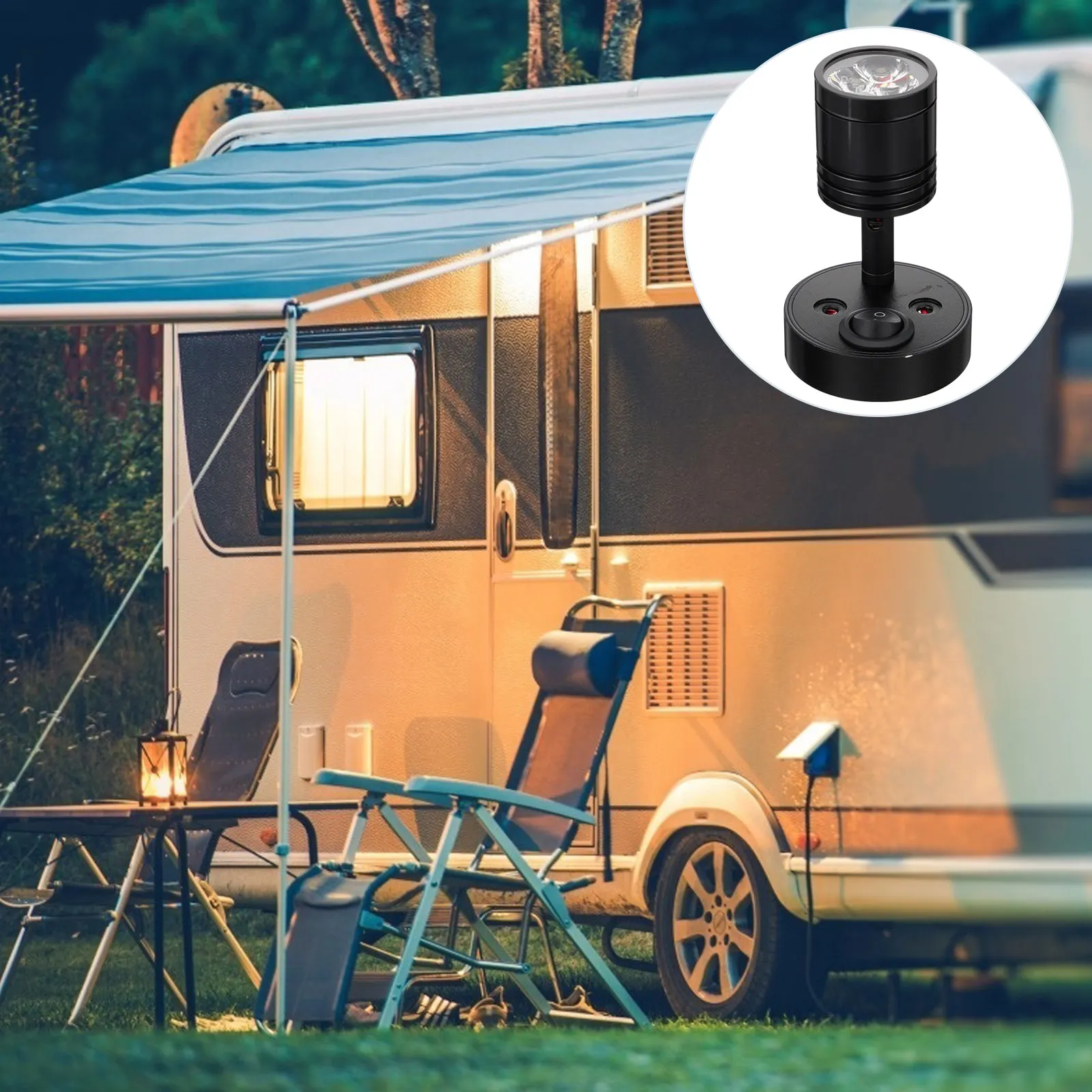 LED Reading Spotlight Aluminum Flexible Arm Warm Light 3W for Rv Yacht Boat Car Bedside Touring Reading Light Swivel Mount
LED Reading Spotlight Aluminum Flexible Arm Warm Light 3W for Rv Yacht Boat Car Bedside Touring Reading Light Swivel Mount