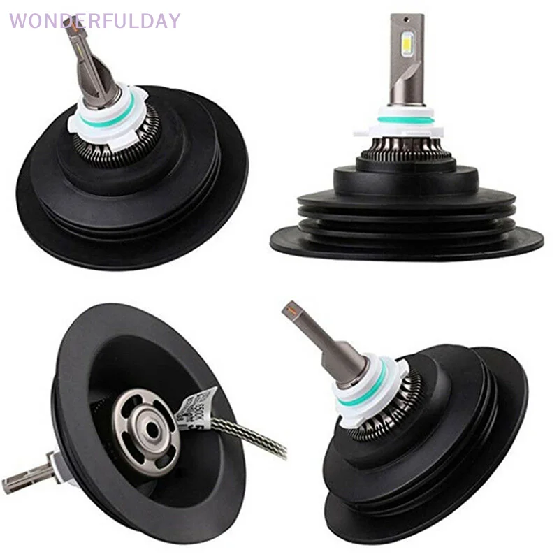 New 1X Soft Rubber Dust Cover For Car Auto Headlight Universal LED Light Seal Cap
New 1X Soft Rubber Dust Cover For Car Auto Headlight Universal LED Light Seal Cap