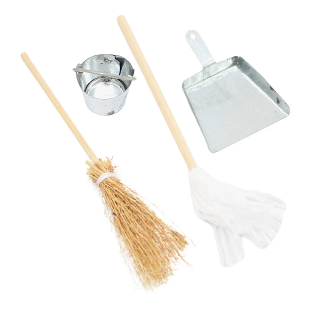 House Broom Whisk Miniature Cleaning Tools Dolls Kit Dustpan Resin Accessories Decor Furniture Stuff
House Broom Whisk Miniature Cleaning Tools Dolls Kit Dustpan Resin Accessories Decor Furniture Stuff