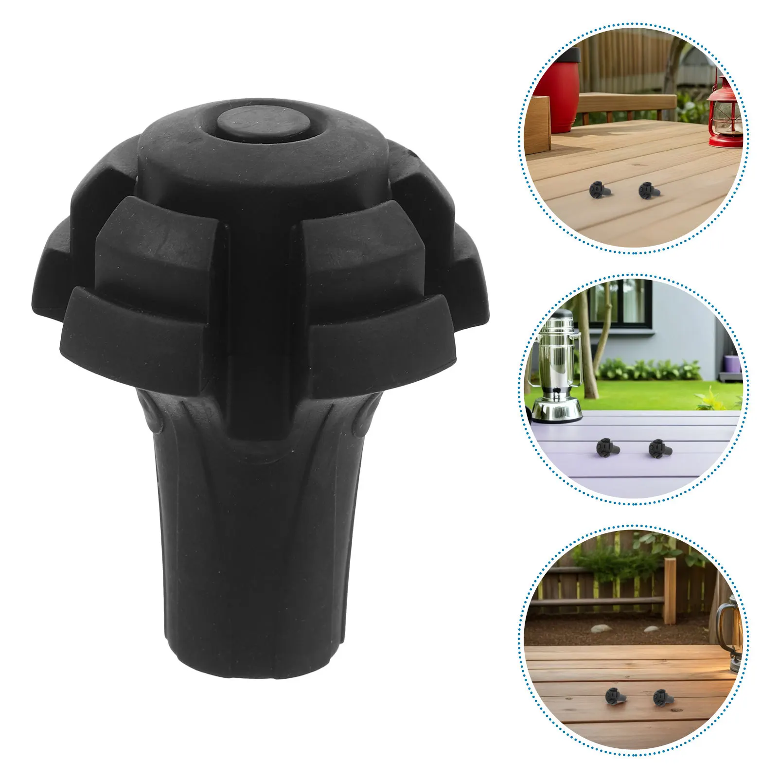 5Pcs Trekking Pole Tips Set Anti-Slip Shock Absorbing Replacement Protectors Hiking Walking Stick Accessories 11Mm Hole Diameter
5Pcs Trekking Pole Tips Set Anti-Slip Shock Absorbing Replacement Protectors Hiking Walking Stick Accessories 11Mm Hole Diameter