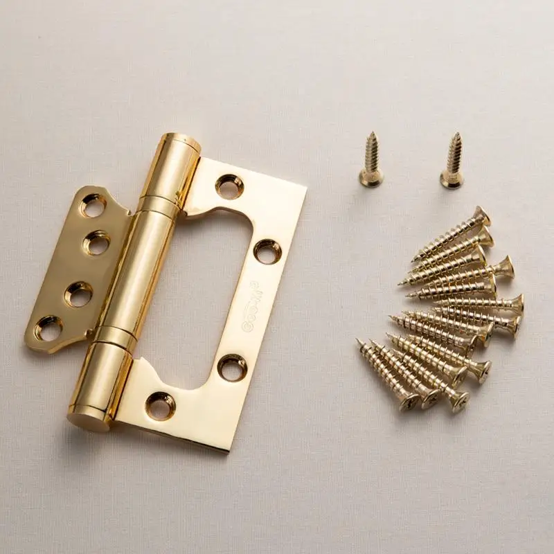 1 Pcs 4-inch Fine Copper Hinges Drawing Gold Door Furniture Silent and lubricated bedroom door hinges Furniture Hardware
1 Pcs 4-inch Fine Copper Hinges Drawing Gold Door Furniture Silent and lubricated bedroom door hinges Furniture Hardware