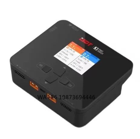 K1 AC 100W DC 2X250W 10Ax2 Dual Channel Balance Charger Discharger 2.4 Inch IPS Screen for Lipo LiHv NiMh Pb Battery
K1 AC 100W DC 2X250W 10Ax2 Dual Channel Balance Charger Discharger 2.4 Inch IPS Screen for Lipo LiHv NiMh Pb Battery