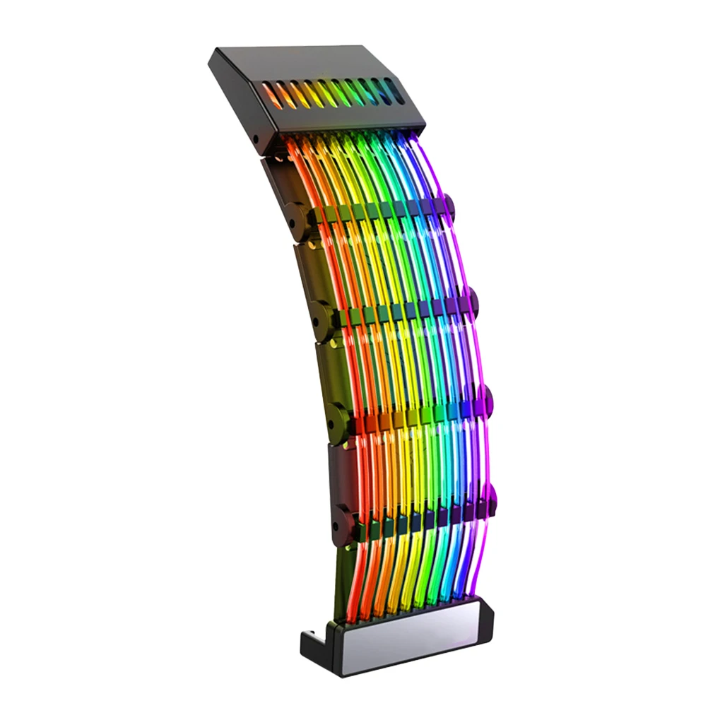 Неоновые светящиеся линии, 5 В, удлинительный кабель ARGB, кабели питания RGB, материнская плата, 24-контактный ATX, совместимость MATX
Неоновые светящиеся линии, 5 В, удлинительный кабель ARGB, кабели питания RGB, материнская плата, 24-контактный ATX, совместимость MATX