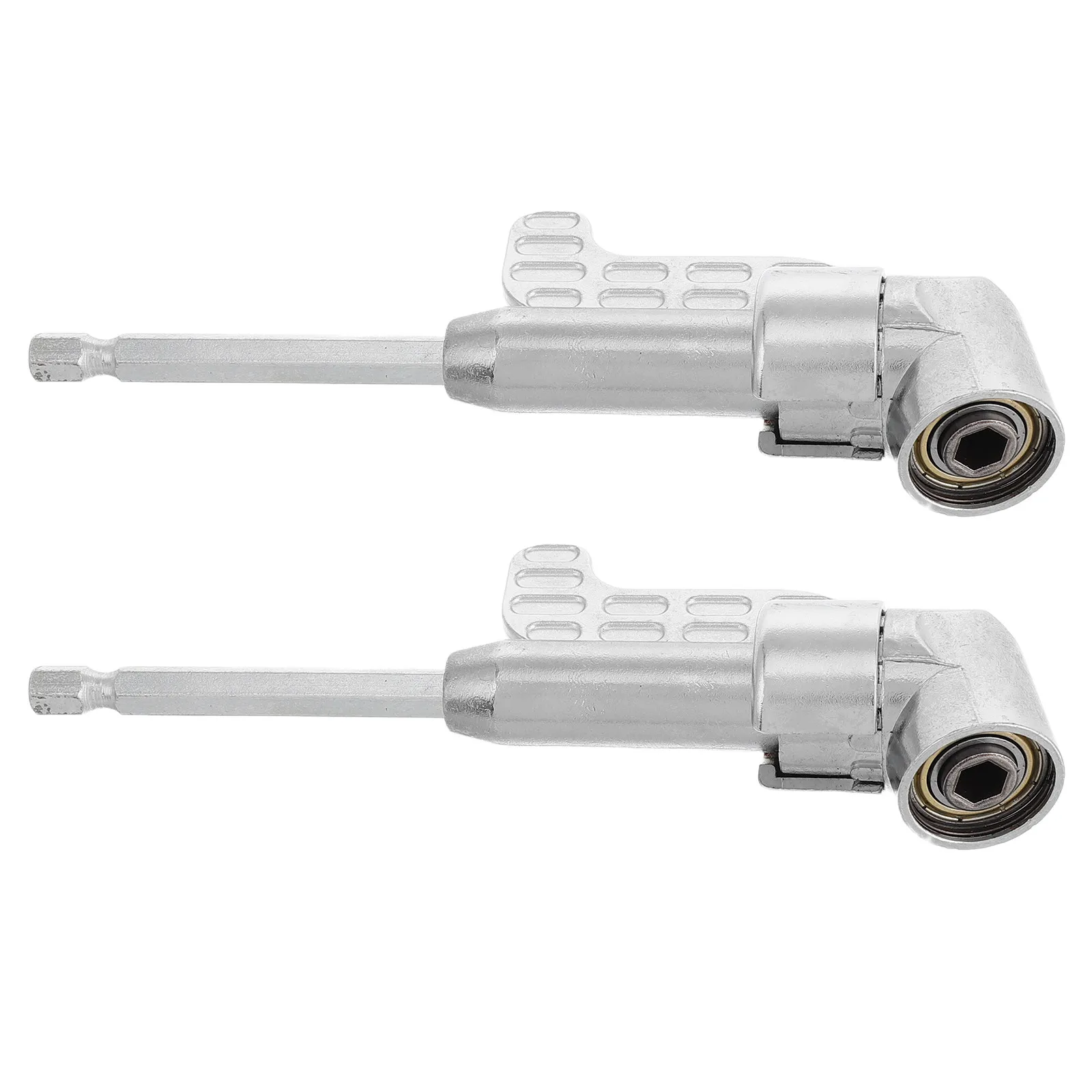 2Pcs Right Angle Drill Attachment Essential Tool for Tight Corners Compatible with Screwdriver Bit Holder for Automotive Repair
2Pcs Right Angle Drill Attachment Essential Tool for Tight Corners Compatible with Screwdriver Bit Holder for Automotive Repair