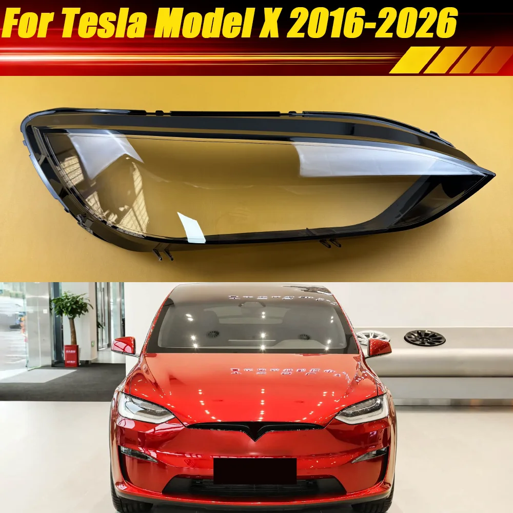For Tesla Model X 2016-2026 Car Headlamp Cover Headlight Shell Lens Housing Plexiglass Replace Original Lampshade Lampcover
For Tesla Model X 2016-2026 Car Headlamp Cover Headlight Shell Lens Housing Plexiglass Replace Original Lampshade Lampcover