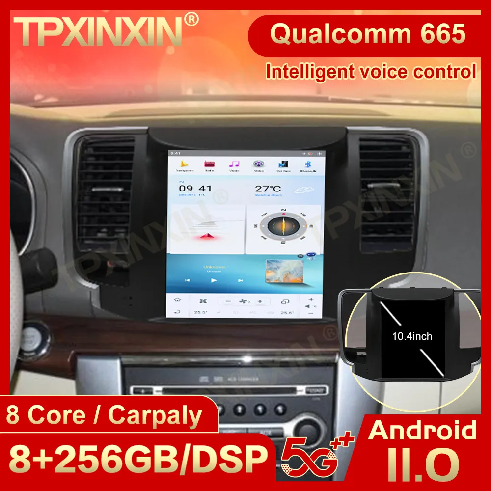 Carplay 2 Din Android Tesl- Screen Multimedia Stereo For Nissan Teana 2008 2009 2010 2011 Auto GPS Navi Video Player Head Unit
Carplay 2 Din Android Tesl- Screen Multimedia Stereo For Nissan Teana 2008 2009 2010 2011 Auto GPS Navi Video Player Head Unit