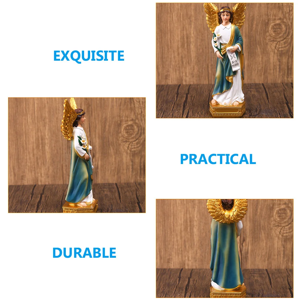 Sculpture Decor Exquisite Workmanship Good Materials Ensure Long Service Life Perfect Details Religious Gift
Sculpture Decor Exquisite Workmanship Good Materials Ensure Long Service Life Perfect Details Religious Gift