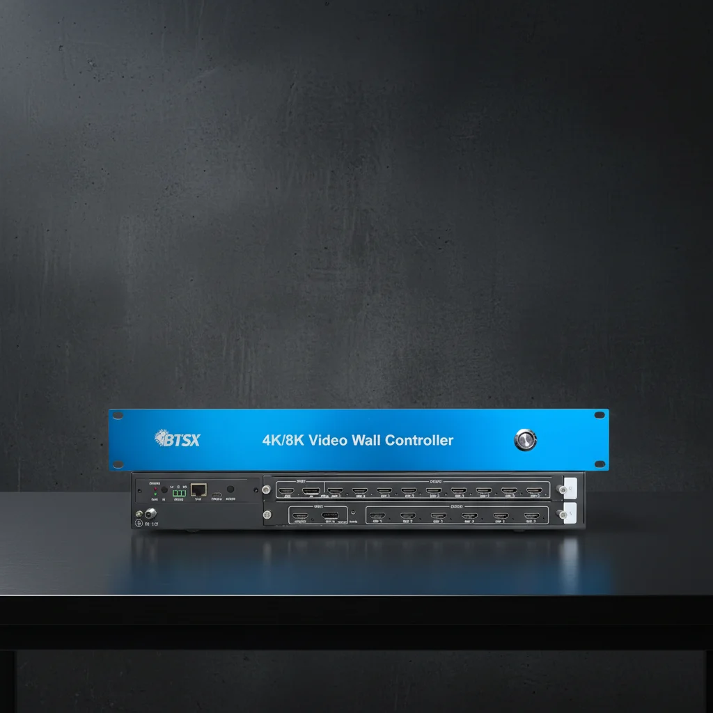 8K60Hz Input Video Wall Controller - HDCP2.2 Support, Bezel Correction for Multi-Screen Displays & Panoramic Theaters
8K60Hz Input Video Wall Controller - HDCP2.2 Support, Bezel Correction for Multi-Screen Displays & Panoramic Theaters