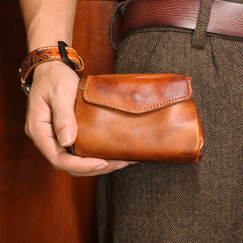 New Top Layer Cowhide Zero Wallet Women's Personalized Student Card Bag Retro Simple Cowhide Card Case Storage Women
New Top Layer Cowhide Zero Wallet Women's Personalized Student Card Bag Retro Simple Cowhide Card Case Storage Women
