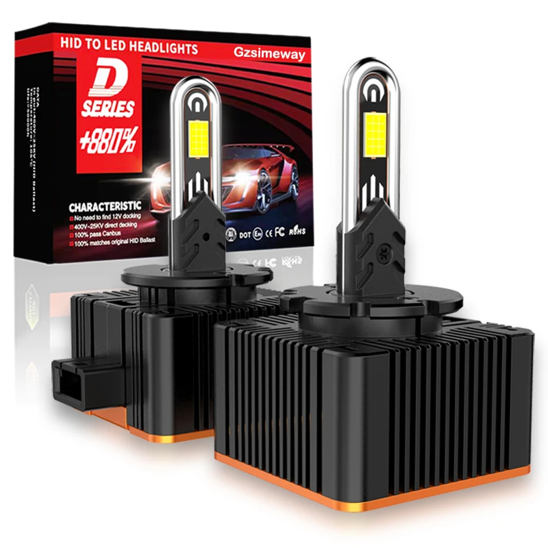 2 шт. D1S D3S светодиодные фары Canbus HID D2S D4S D5S D8S Автолампы 90 Вт 6500K 90000LM HID ксеноновые лампы Замена Plug&Play
2 шт. D1S D3S светодиодные фары Canbus HID D2S D4S D5S D8S Автолампы 90 Вт 6500K 90000LM HID ксеноновые лампы Замена Plug&Play