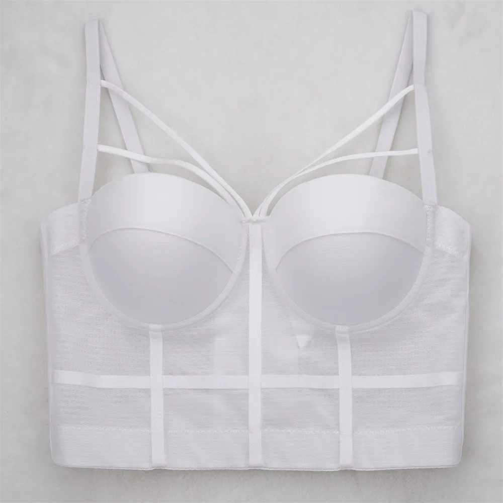 Fashion Electronic Music Festival Nightclub Sexy French Mesh Bra Comfortable Steel Ring Push-up Beauty Back Underwear
Fashion Electronic Music Festival Nightclub Sexy French Mesh Bra Comfortable Steel Ring Push-up Beauty Back Underwear