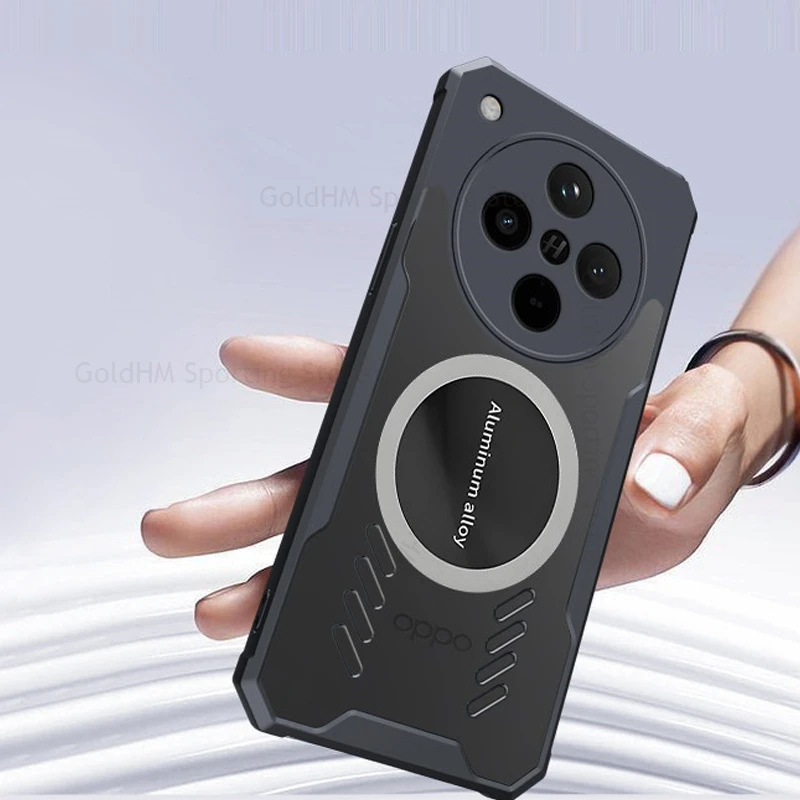 Armor Case For Oppo Find X8 Ultra Cooling Heat Dissipation For Magsafe Magnetic Transparent Cover For Find X8 X5 X3 X8 Pro Coque
Armor Case For Oppo Find X8 Ultra Cooling Heat Dissipation For Magsafe Magnetic Transparent Cover For Find X8 X5 X3 X8 Pro Coque