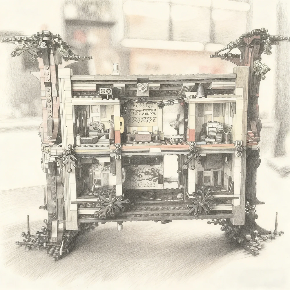 Building Blocks Strange Story Upside Down World Architecture series model difficult Assembly Toys Gifts for Boys and girls
Building Blocks Strange Story Upside Down World Architecture series model difficult Assembly Toys Gifts for Boys and girls