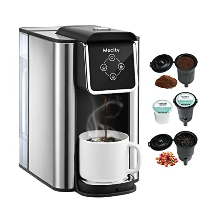 Кофеварка 3-в-1 для капсул K-Cup, для приготовления кофе и чая, 6-10 унций, со съемным резервуаром для воды на 50 унций, черная
Кофеварка 3-в-1 для капсул K-Cup, для приготовления кофе и чая, 6-10 унций, со съемным резервуаром для воды на 50 унций, черная
