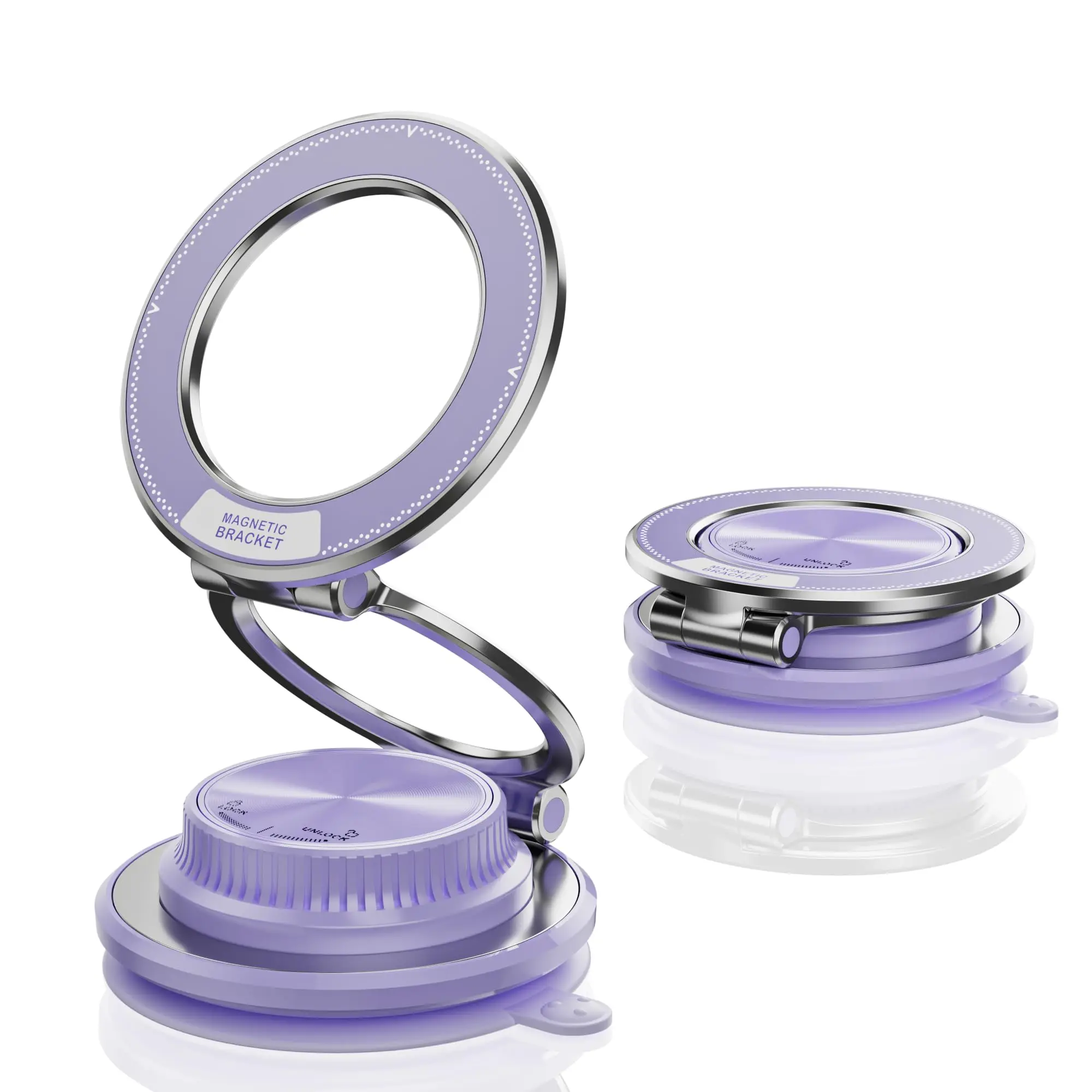 Ultra-Thin Magnetic Car Phone Holder With Vacuum Suction Cup 360° Adjustable For MagSafe
Ultra-Thin Magnetic Car Phone Holder With Vacuum Suction Cup 360° Adjustable For MagSafe