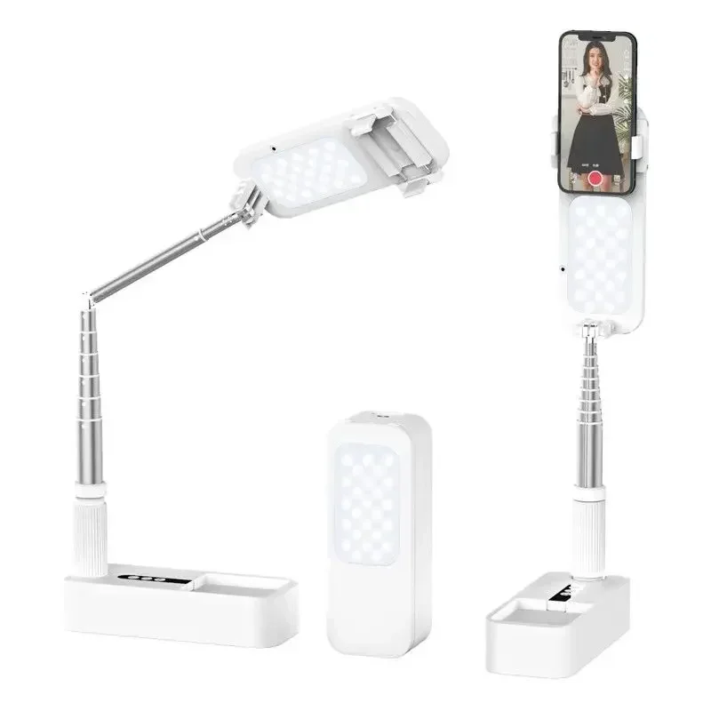 Mobile phone live broadcast overhead shooting telescopic bracket filling light camera artifact multi-function landing universal
Mobile phone live broadcast overhead shooting telescopic bracket filling light camera artifact multi-function landing universal