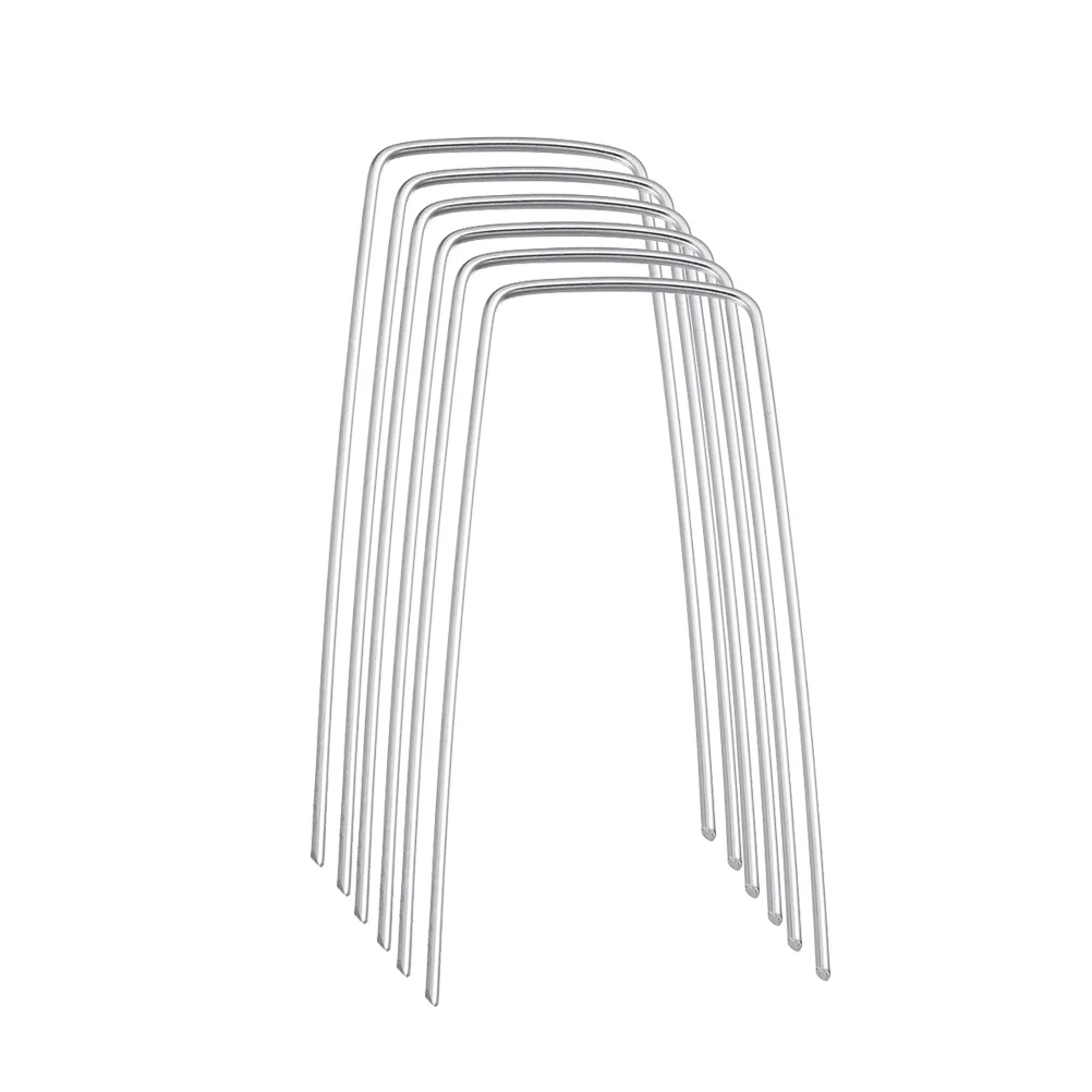 50 Pcs Fixing Nails Garden Stakes Barrier Landscaping Lawn U-shaped Metal Ground Pegs
50 Pcs Fixing Nails Garden Stakes Barrier Landscaping Lawn U-shaped Metal Ground Pegs