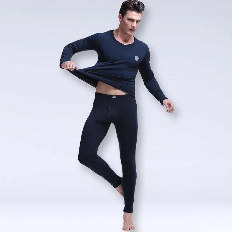Men's fleece thickened large V-neck cold-proof low-neck tight cotton sweater youth long Johns thermal underwear set
Men's fleece thickened large V-neck cold-proof low-neck tight cotton sweater youth long Johns thermal underwear set