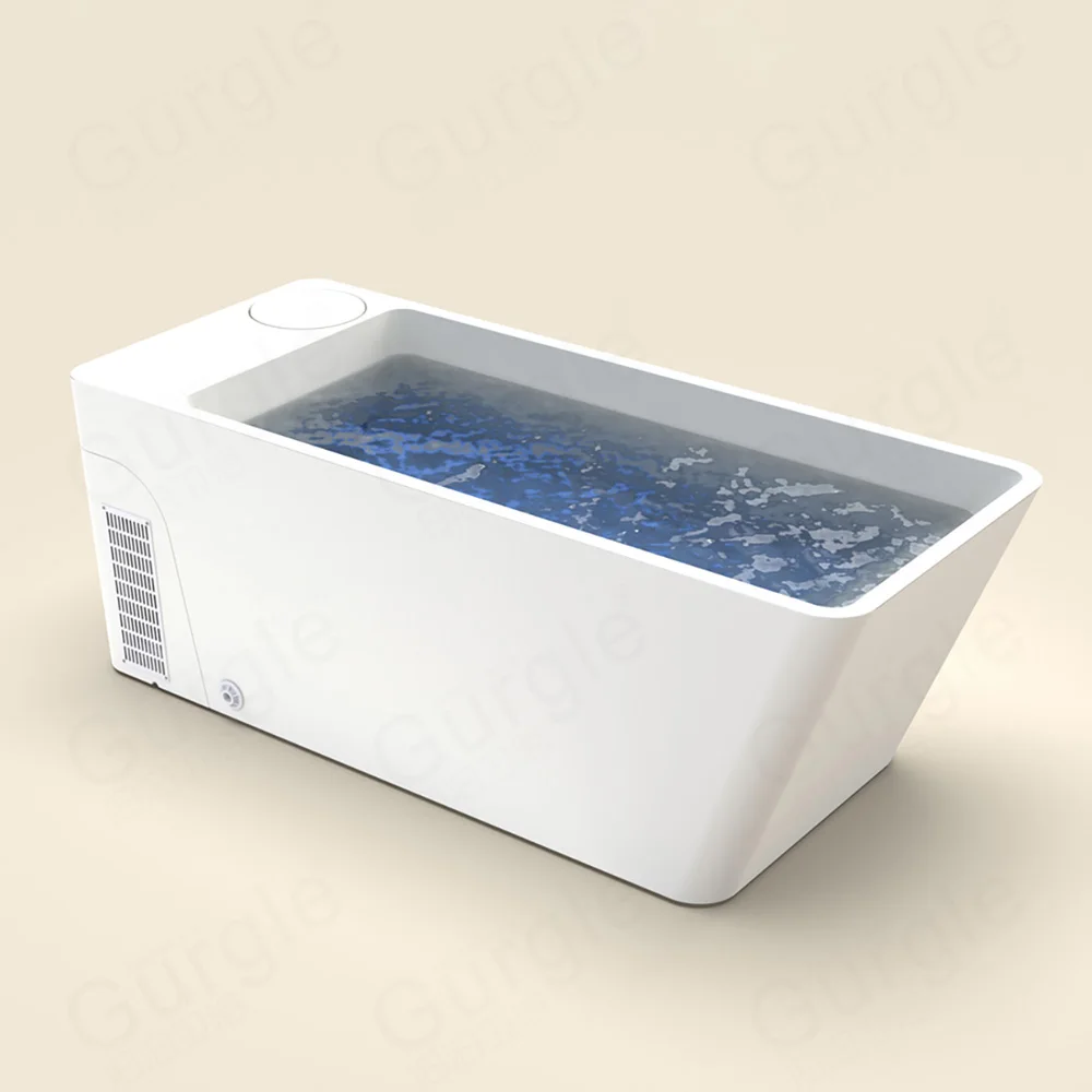 Wifi App Control Cold Plunge All in One Acrylic Ice Bath Tub 1.9m Cold Plunge Pool With Chiller Filter and Insulated Cover
Wifi App Control Cold Plunge All in One Acrylic Ice Bath Tub 1.9m Cold Plunge Pool With Chiller Filter and Insulated Cover