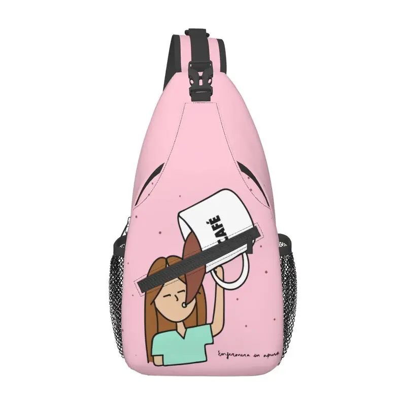 Cool Enfermera En Apuros Doctor Nurse Medical Crossbody Sling Backpack Men Shoulder Chest Bag for Traveling
Cool Enfermera En Apuros Doctor Nurse Medical Crossbody Sling Backpack Men Shoulder Chest Bag for Traveling