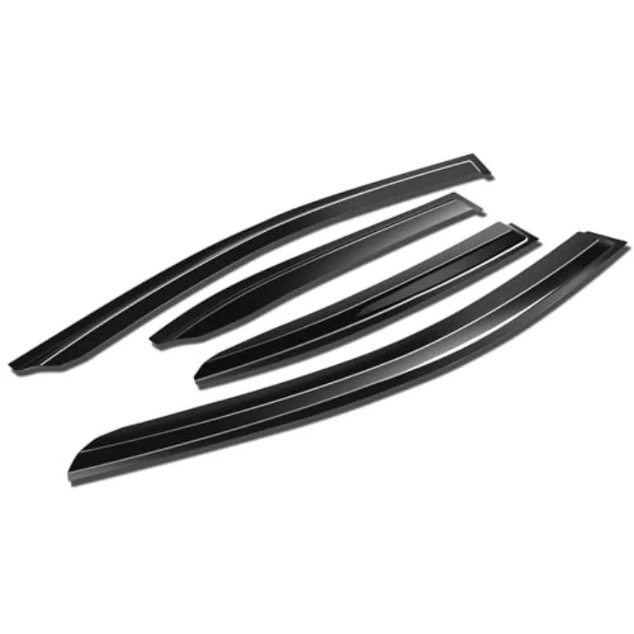 Set of 4 Tape-On Window Rain Guards for 20-25 Toyota Corolla Sedan Smoke Tint Window Visor Shade/Sun Wind/RAIN Deflector WVS-29
Set of 4 Tape-On Window Rain Guards for 20-25 Toyota Corolla Sedan Smoke Tint Window Visor Shade/Sun Wind/RAIN Deflector WVS-29